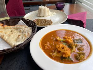 Veg menu of the day  at Himalayan Nepali Kitchen in Innsbruck