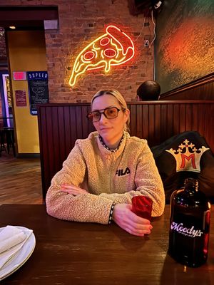   at Moodys Pizza Bar & Arcade in Hamilton