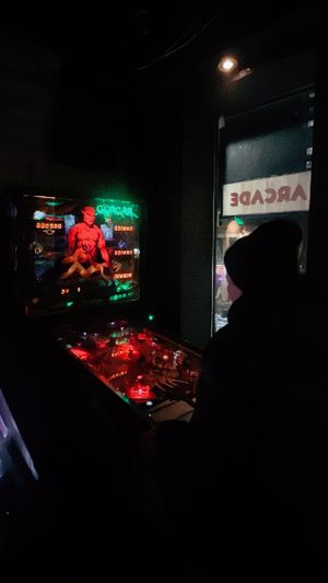   at Moodys Pizza Bar & Arcade in Hamilton