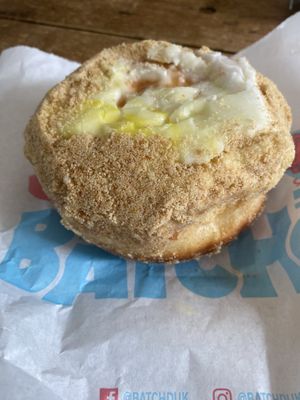 Lemon cream donut   at Batch'd in Sunderland
