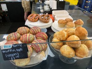 Vegan items at Teatotaller in Concord