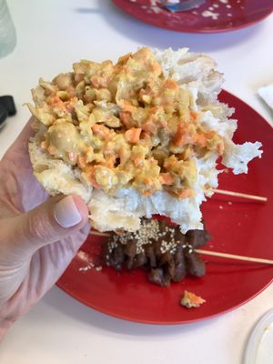 Tuna salad at Health Bistro in Gainesville