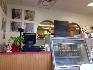 restaurant interior at Health Bistro in Gainesville