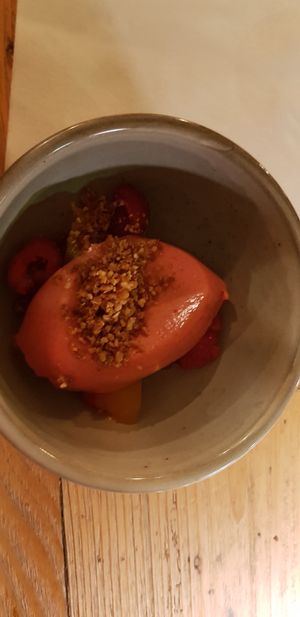 Ice cream dessert at Mies in Mogliano Veneto