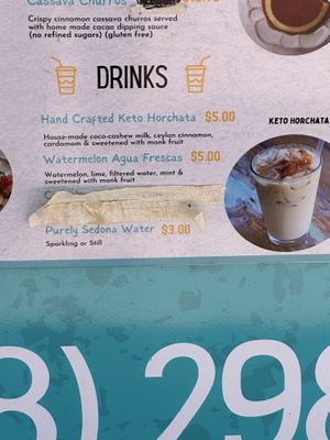   at Sedona Organic Taco Company in Sedona