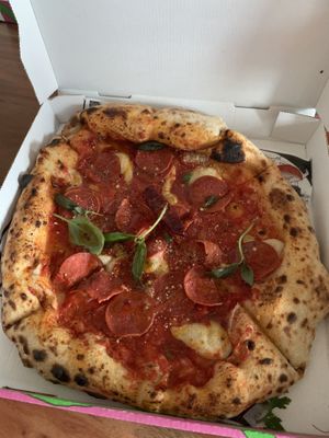   at Pretty Pizza in Munich