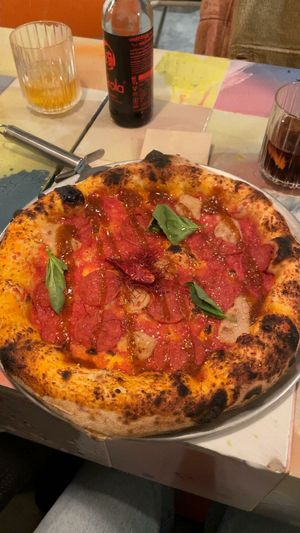 Evil Pimp at Pretty Pizza in Munich