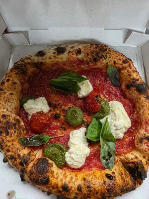 Buffarella at Pretty Pizza in Munich