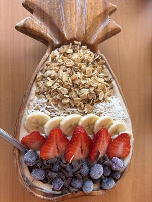 Peanut butter bowl   at The Tree Hugger - Wellness Bar in Hope