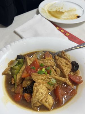 Tofu con verdure  at Jin Yuan Sifu in Milan