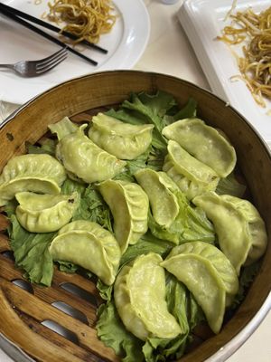 Ravioli con verdure  at Jin Yuan Sifu in Milan