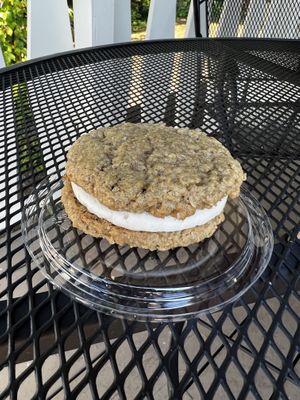 Oatmeal cream pie  at Heirloom Food Company in Danielson