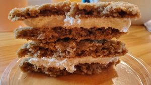 oatmeal creme pie at Heirloom Food Company in Danielson