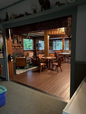 inside lodge  at Shital's Indian Vegetarian Food in West Dover