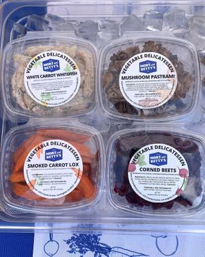 Pre-packaged vegetable delicatessen   at Mort & Betty's - Pop Up in Los Angeles