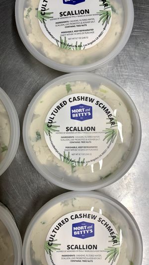 Scallion schmear  at Mort & Betty's - Pop Up in Los Angeles