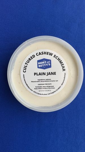 Cashew Cream Cheese  at Mort & Betty's - Pop Up in Los Angeles
