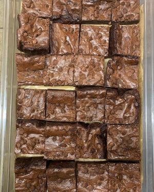 Triple Chocolate Brownies   at Mort & Betty's - Pop Up in Los Angeles