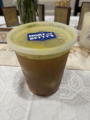 Matzo Ball Soup  at Mort & Betty's - Pop Up in Los Angeles