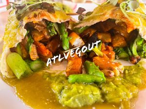 Veggie burrito   at Loco Boys Brewing Company in Traverse City