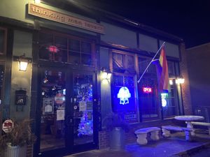 From the outside   at Thinking Man Tavern in Decatur
