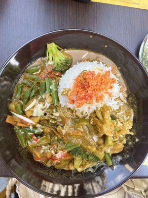 Curry Souls Vegan Curry  at Curry Souls in Belgrade