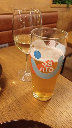 Beers at Curry Souls in Belgrade