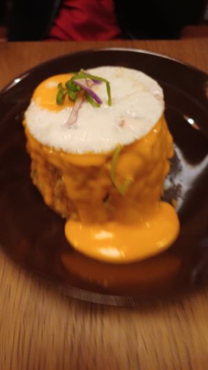 Egg Kouthu at Curry Souls in Belgrade