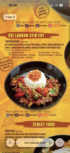   at Curry Souls in Belgrade