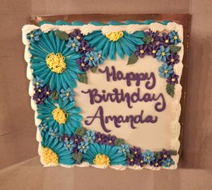 Vegan Cake  at Baker Benji's in Dayton