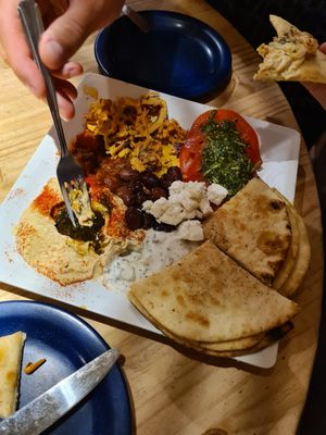  at Cafe des Amis in Paia