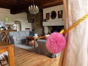 Grand Salon  at Le Demi-Château in Lesignac-durand