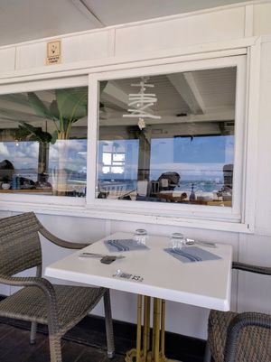 Outside seating at Fronte Mare in Alghero