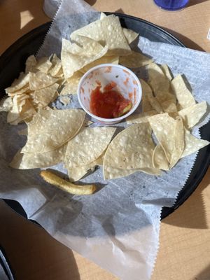 Chips and salsa  at The Rage in Niles