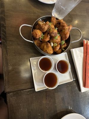 Fried cauliflower   at District 6 in Louisville