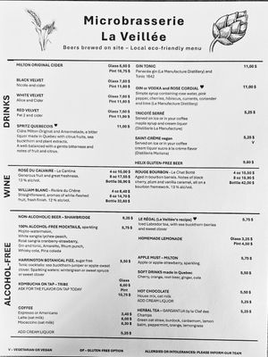 march 2025 at La Veillée - Microbrasserie et Pub in Sainte-agathe-des-monts