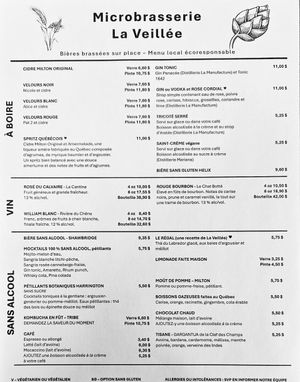 mars 2025 at La Veillée - Microbrasserie et Pub in Sainte-agathe-des-monts