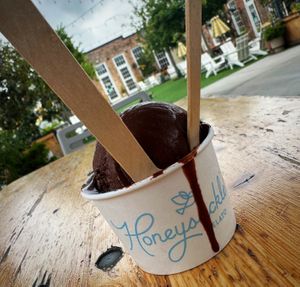   at Honeysuckle Gelato Optimist Hall in Charlotte