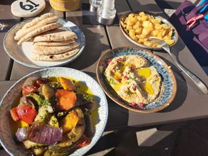 Self made mezze at Ego at The Schooner Inn in Penarth