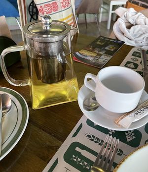 Thyme tea 8/10 (just a teabag inside 😅)  at KTOR M - ԿՏՈՐ ՄԸ in Gyumri