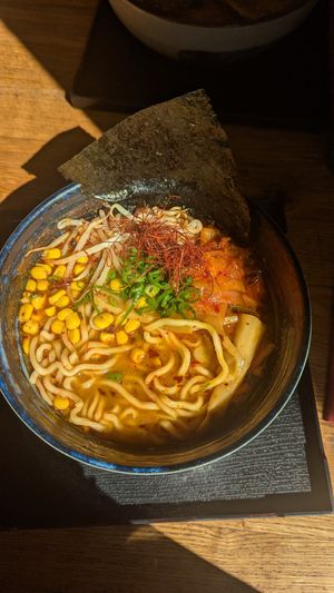 Vegan Kara Miso Ramen at Min Ramen Bar in Heidelberg