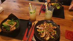 Cold soba and shou ramen at Min Ramen Bar in Heidelberg