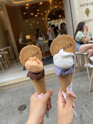   at Arthur Gelato in Bratislava