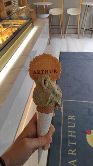  at Arthur Gelato in Bratislava