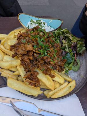 Gyros at Moselstübchen in Cologne