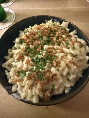 Vegane Käsespätzle  at Moselstübchen in Cologne