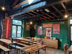 Inside view at HAUS in Manchester