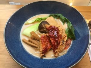 Vegan ramen at Chez Eating in Paris