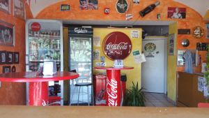 Interior at L Edy Pizza in Ponte Tresa