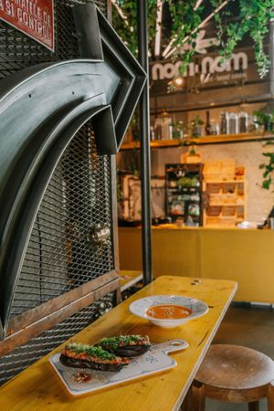 Nice place at Nom Nom in Bucharest